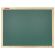 Доска для мела магнитная 45х60 см, зеленая, деревянная рамка, BRAUBERG "Wood", 238798