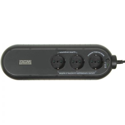 ИБП Powercom WOW 300 165Вт 300ВА черный (WOW-300A-6GG-2440)