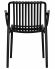 Стул обеденный DOBRIN WALTER ARM, черный (B-03)
