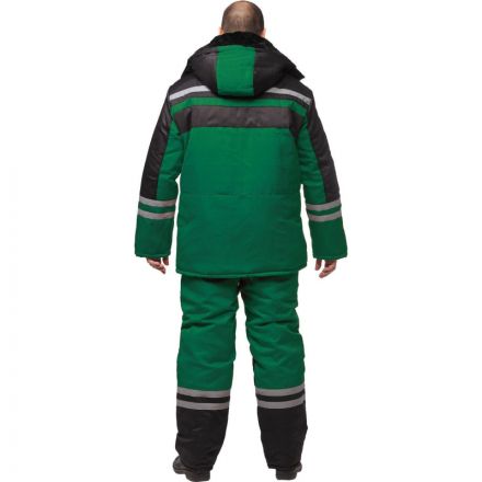 Костюм рабочий зимний муж з03-КПК зел/черн (р.68-70) 170-176 Костюм рабочий зимний муж з03-КПК зел/черн (р.68-70) 170-176