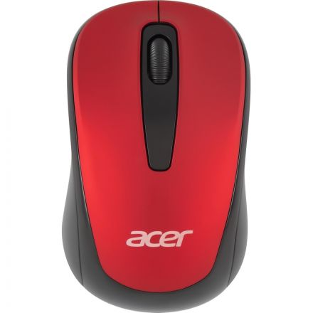 Мышь компьютерная Acer OMR136 красный  (1000dpi/WLS/USB/3кн (ZL.MCEEE.01J)
