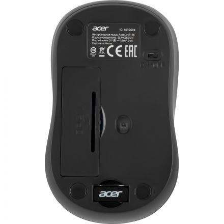 Мышь компьютерная Acer OMR136 красный  (1000dpi/WLS/USB/3кн (ZL.MCEEE.01J)