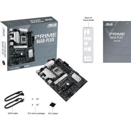 Материнская плата Asus PRIME B650-PLUS sAM5 4xDDR5 ATX RAID+HDMI+DP