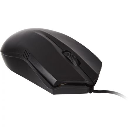 Мышь компьютерная ProMega E-M236 черная, USB, 1000DPi, 120x62x38мм