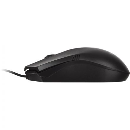 Мышь компьютерная ProMega E-M236 черная, USB, 1000DPi, 120x62x38мм