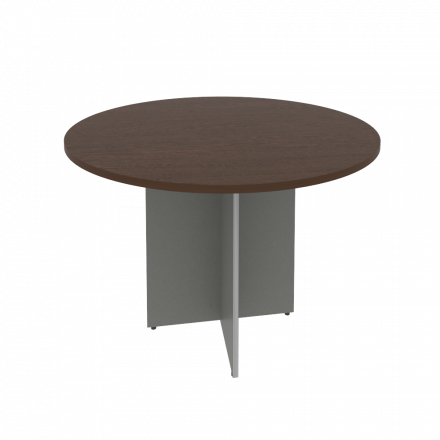Riva Стол переговорный А.ПРГ-1 Венге металлик D=1100*750