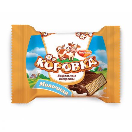 Вафли Коровка молочная, 2 кг