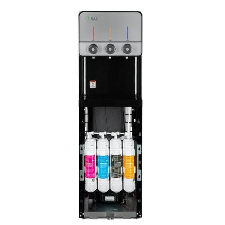 Пурифайер для воды ECOTRONIC V19-U4L, напольный, НАГРЕВ/ОХЛАЖДЕНИЕ КОМПЕРССОРНОЕ, 3 крана, 11304