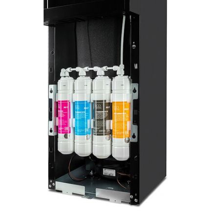Пурифайер для воды ECOTRONIC V19-U4L, напольный, НАГРЕВ/ОХЛАЖДЕНИЕ КОМПЕРССОРНОЕ, 3 крана, 11304