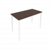 Slim Стол письменный на металлокаркасе С.СП-4.1 Венге/Белый металл 1180*600*750 Slim Стол письменный на металлокаркасе С.СП-4.1 Венге/Белый металл 1180*600*750