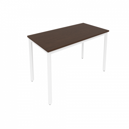 Slim Стол письменный на металлокаркасе С.СП-4.1 Венге/Белый металл 1180*600*750