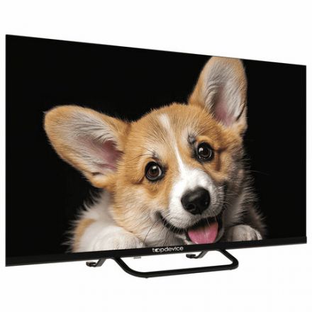 Телевизор TOPDEVICE TDTV32CS03H_BK, 32'' (80 см), 1366x768, HD, 16:9, YaOS, Wi-Fi, Bluetooth, черный
