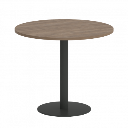 Home Office Стол круглый VR.SP-5-90.1 Дуб аризона/Антрацит металл 900*900*753 Home Office Стол круглый VR.SP-5-90.1 Дуб аризона/Антрацит металл 900*900*753