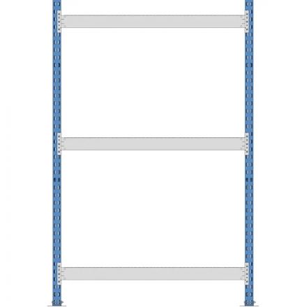 Стеллаж металлический MZ_SGR-V-1283-2,0 3 яруса 1200х800, Выс.2000
