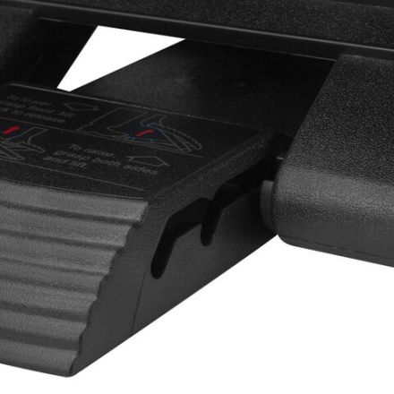 Подставка для ног BRABIX Ultra 1 46х34 см, регулировка высоты и угла наклона, 533036 Подставка для ног BRABIX Ultra 1 46х34 см, регулировка высоты и угла наклона, 533036