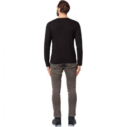 Футболка (160 г.) с длинным рукавом чрн.(XXXL)