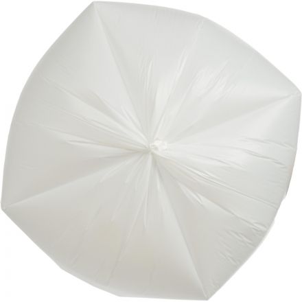 Мешки для мусора ПНД 60л 10мкм 20шт/рул белые 60x90см Комус с ручками Мешки для мусора ПНД 60л 10мкм 20шт/рул белые 60x90см Комус с ручками