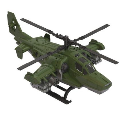 Вертолет игрушечный "Военный", пластиковый, 39,2x27,3x15,6 см, НОРДПЛАСТ, 247