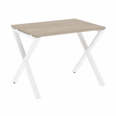 Loft Стол рабочий VR.L-SRX-1.7 Дуб аттик/Белый металл 980*720*750 Loft Стол рабочий VR.L-SRX-1.7 Дуб аттик/Белый металл 980*720*750