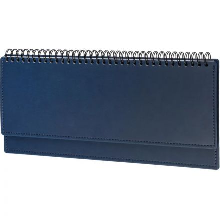 Планинг датированный 2026, синий 303х150 мм, 120 стр,АТТАСНЕ Вива