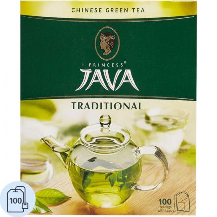 Чай Принцесса Ява зеленый 100 пакетиков