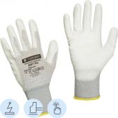 Перчатки защитные TOPFORT Ant PU антистат.нейлон/карбон.нить с ПУ р.11