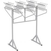 Вешалка AM_0MX гардеробная повор.крон6 /72 кр+для номерков метал 9006 муар Вешалка AM_0MX гардеробная повор.крон6 /72 кр+для номерков метал 9006 муар