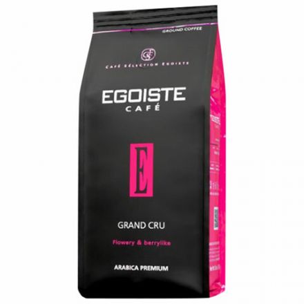 Кофе в зернах EGOISTE "Grand Cru" 1 кг, арабика 100%, НИДЕРЛАНДЫ, EG10004023