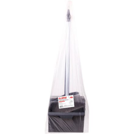 Совок для мусора + щетка, рукоятки 80 см, "БОЛЬШОЙ", для улицы, цеха, офиса, серый, LAIMA PROFESSIONAL, 606663 Совок для мусора + щетка, рукоятки 80 см, "БОЛЬШОЙ", для улицы, цеха, офиса, серый, LAIMA PROFESSIONAL, 606663