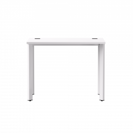 Стол прямой Everprof EVO на металлокаркасе 980х670х755 мм опоры 45гр Белый/Белый