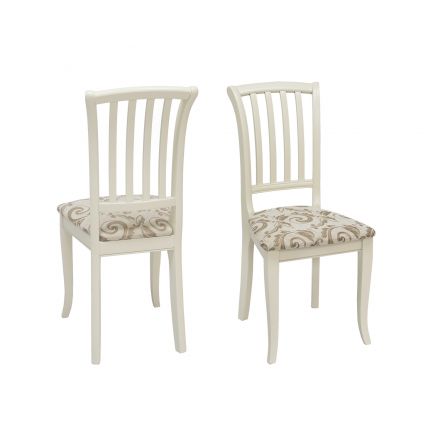 Стул Leset Остин, Слоновая кость, Шенилл 017А, Ткань Шенилл