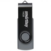 Память Smart Buy "Twist" 16GB, USB 2.0 Flash Drive, черный Память Smart Buy "Twist" 16GB, USB 2.0 Flash Drive, черный