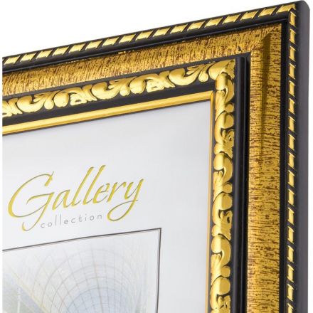 Рамка Gallery Версаль А2 40x60 см пластиковый багет 29 мм золотистая