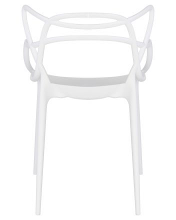 Стул обеденный DOBRIN MASTERS, белый (W-02)