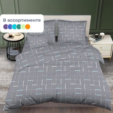 Постельное белье 1,5сп набивн.бязь 140г/м2 (нав.70х70 2шт.), микс Постельное белье 1,5сп набивн.бязь 140г/м2 (нав.70х70 2шт.), микс