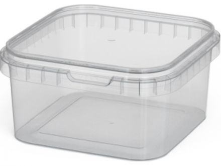 ВЕДРО КВАДРАТНОЕ 0,650мл ВК-1 бесцветное