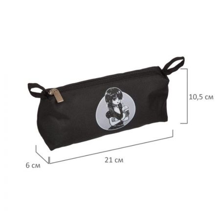 Пенал косметичка Аниме Готика, с подкладом, 210x60x105 Пенал косметичка Аниме Готика, с подкладом, 210x60x105
