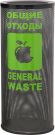 Наклейка "Общие отходы" зеленая