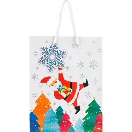 Пакет подарочный Бумажный Magic Pack НГ, 140 г/м2/17,8x22,9x9,8см арт.90127 Пакет подарочный Бумажный Magic Pack НГ, 140 г/м2/17,8x22,9x9,8см арт.90127