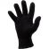 Перчатки защитные трикотажные утепленные двойные, цв. черный (5 пар/уп)