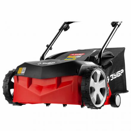 Скарификатор-аэратор электрический ЗУБР, 1000 Вт, 4000 об/мин, ширина обработки 32 см, ЗСЭ-32-1000