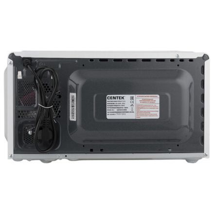 Микроволновая печь CENTEK CT-1575, объем 20 л, мощность 700 Вт, механическое управление, белая, CT-1575 White