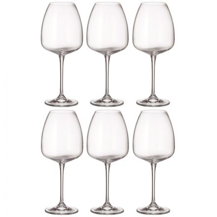 Набор бокалов для красного вина ANSER, 610 мл 6 шт