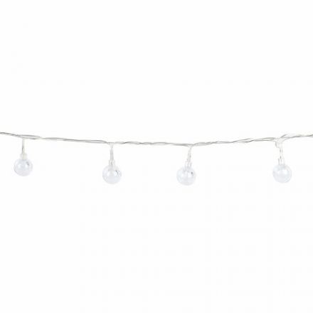 Электрогирлянда-нить комнатная "Bubble ball" 3 м, 30 LED, теплый белый, 220V, контроллер, ЗОЛОТАЯ СКАЗКА, 591364