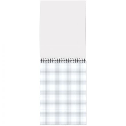 Блокнот А4,80л,клетка,метал.гребень,цв.обложка Forma