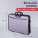 Папка-портфель пластиковая БОЛЬШОГО ФОРМАТА BRAUBERG "ПОРТФОЛИО", А3 (470х380х130 мм), 3 отделения, серая, 223080