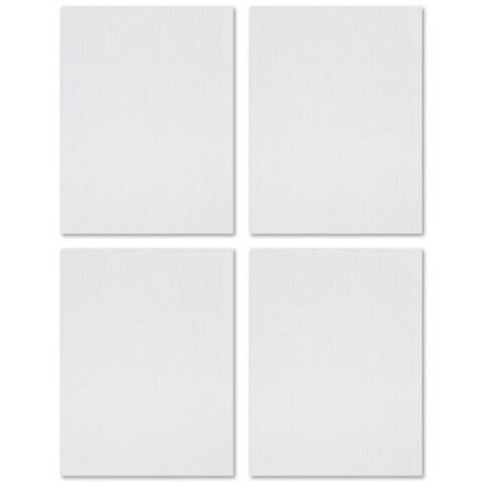 Холсты на магните прямоугольные НАБОР 4 шт., 6х8 см, 280 г/м2, 100% хлопок, BRAUBERG ART CLASSIC, 192335