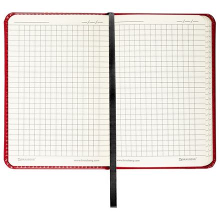 Блокнот МАЛЫЙ ФОРМАТ (100x150 мм) А6, BRAUBERG "Office", под кожу, 80 л., клетка, красный, 113326 Блокнот МАЛЫЙ ФОРМАТ (100x150 мм) А6, BRAUBERG "Office", под кожу, 80 л., клетка, красный, 113326