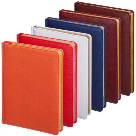 Ежедневник недатированный Attache Sidney Nebraska искусственная кожа А4 136 листов синий (золотистый обрез, 210х300 мм)