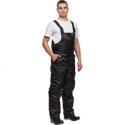 Полукомбинезон рабочий зимний утепленный з38-ПК черн (р.44-46) 170-176